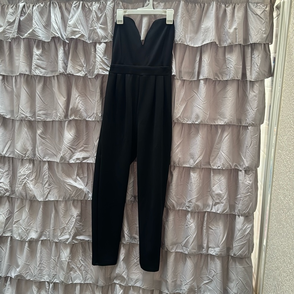 Tube top romper